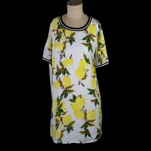 Laffaire Printed Dress, L , EUC